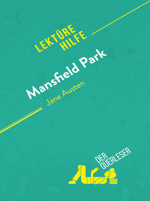 cover image of Mansfield Park von Jane Austen (Lektürehilfe)